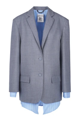Herminia Blazer med knäppning