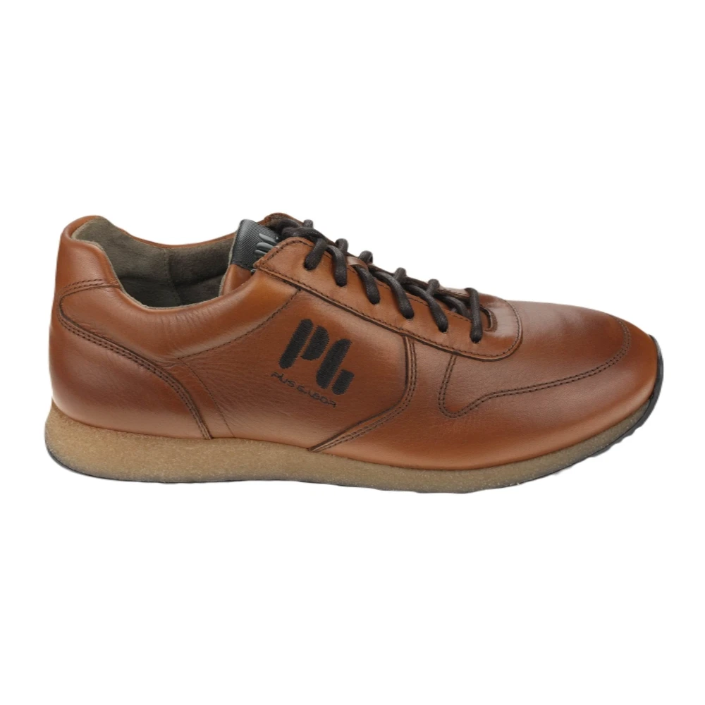 Gabor Gecertificeerde Leren Herensneakers – Heren Schoenen Bruin