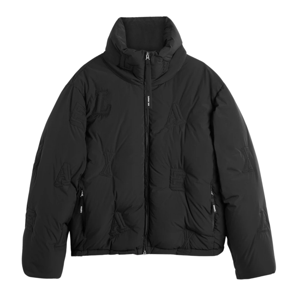 Axel Arigato Monogram Gewatteerde Puffer Jacket Gray Heren