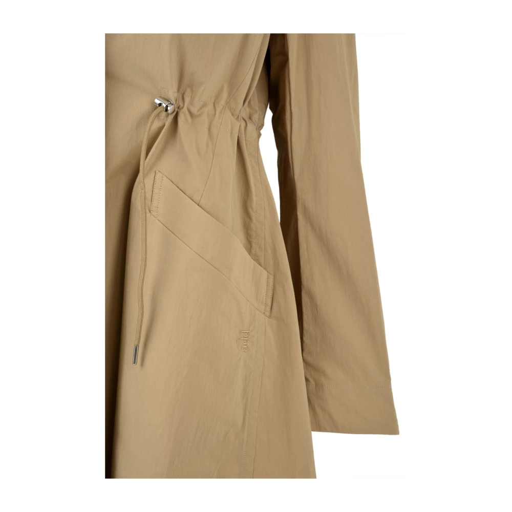 add Jas met knoopsluiting aan de voorkant Brown Dames