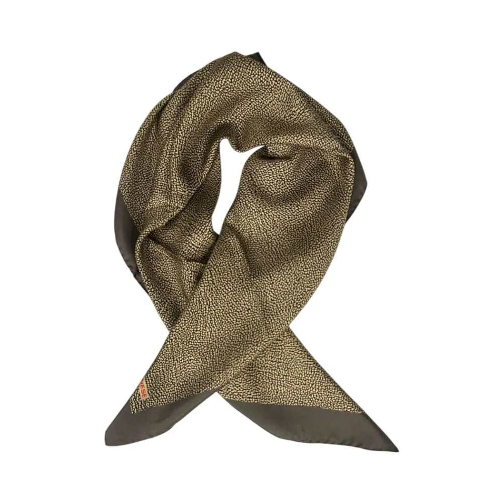 Borbonese Multicolor Silk Foulard