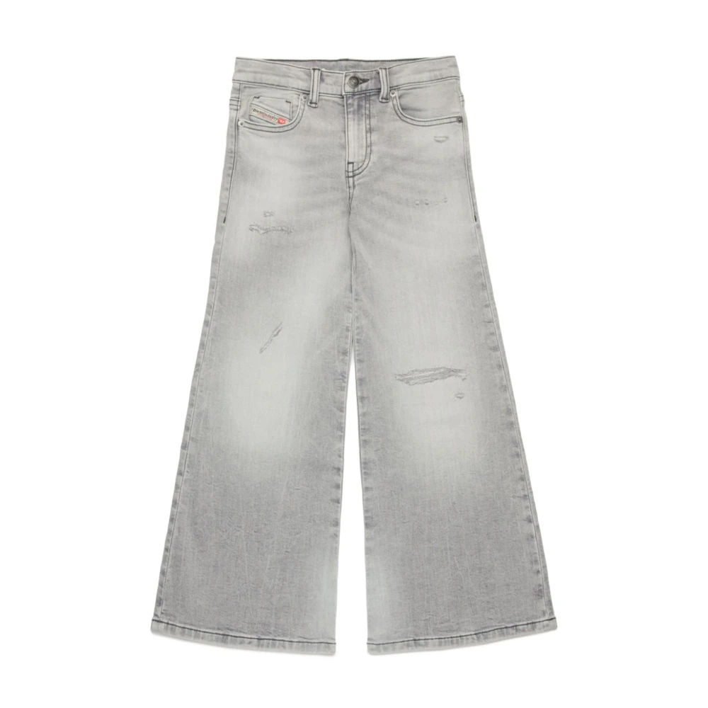 Diesel Barn Grå Jeans 1978-J Tår Detaljer Gray, Flicka