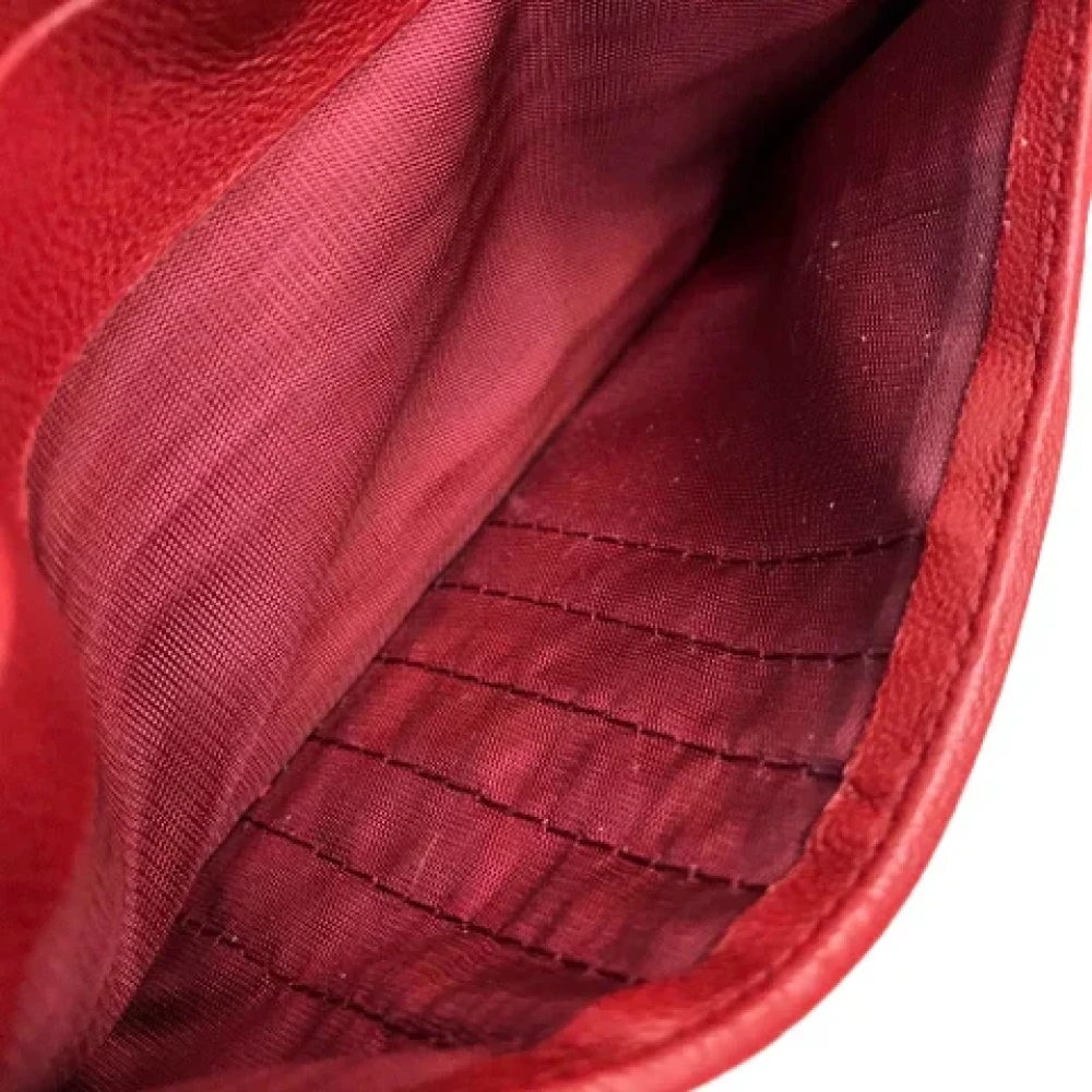 Bvlgari Vintage Pre-owned Leather wallets Pink Dames