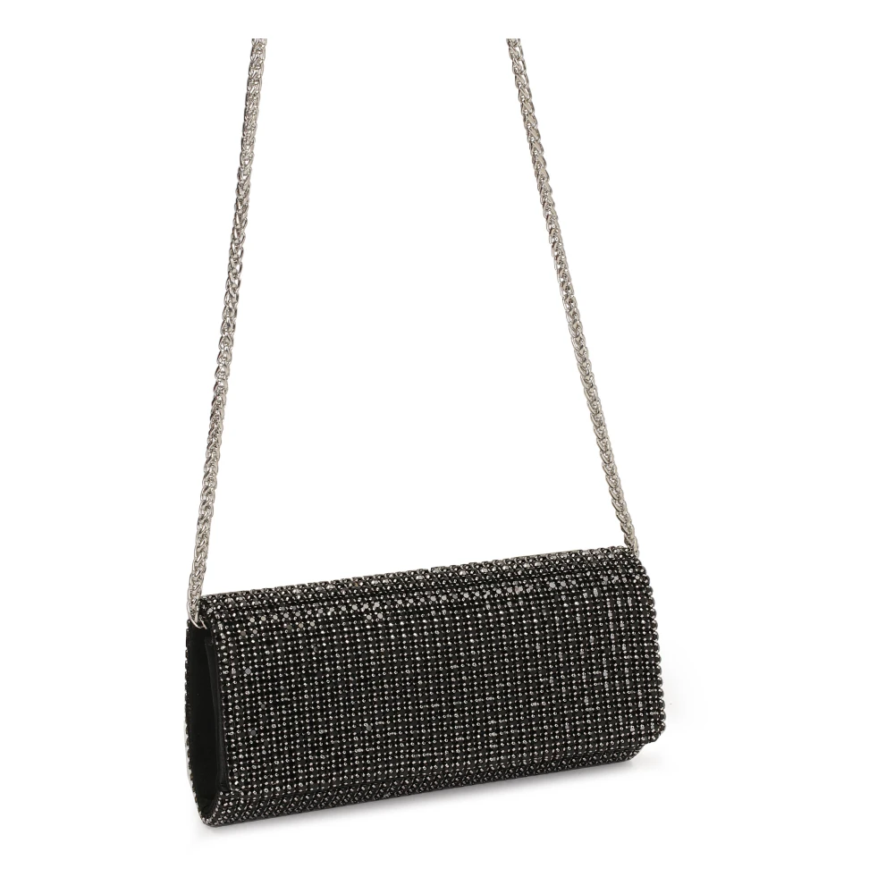 Kazar Glanzende stijve avondtas Black Dames