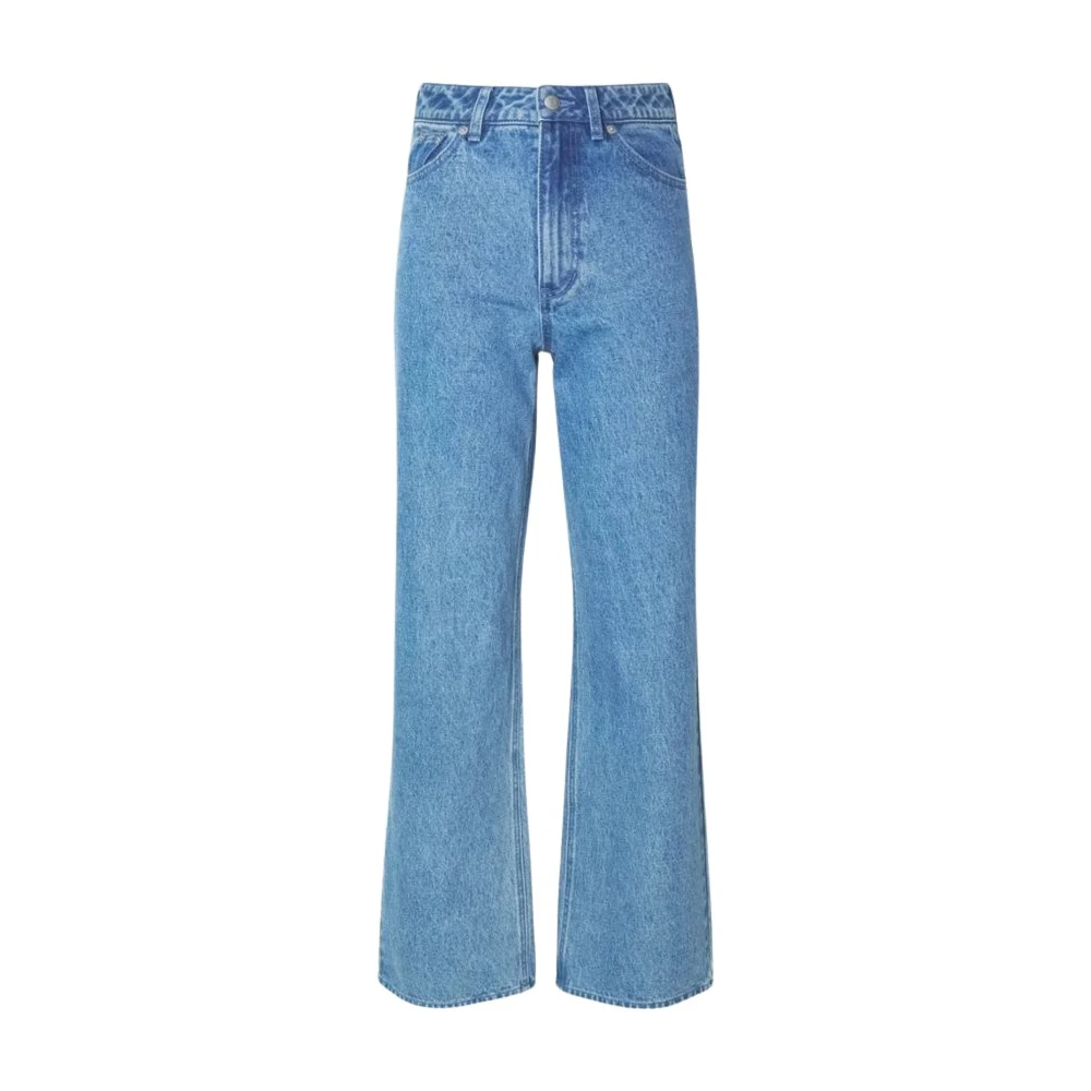 Obey Mujer Azul - Denim Cintura Alta 5 Bolsillo Jeans - Jeans - W24