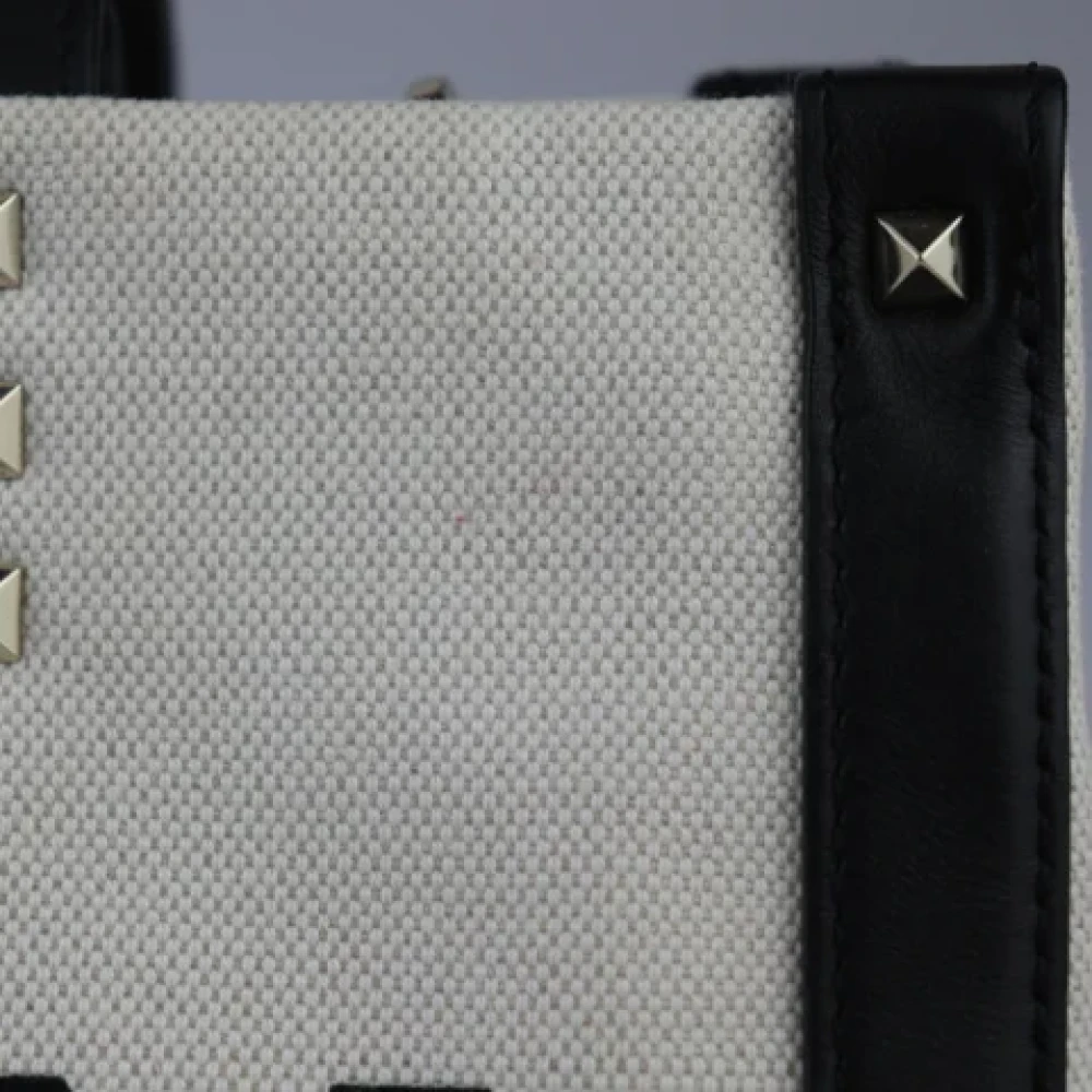 Valentino Vintage Pre-owned Canvas handbags Black Dames