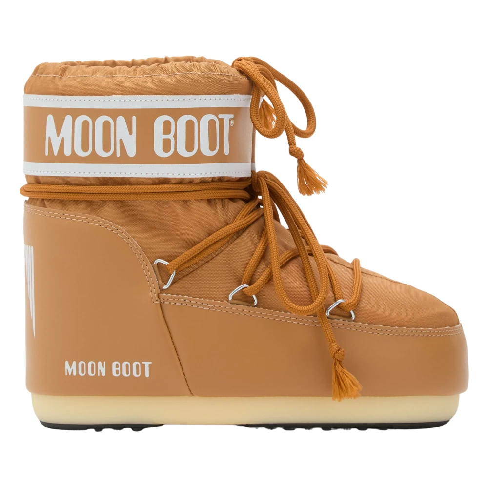 Moon Boot Unisex Kids Brown Icon Low Boots - Kids Boots - 39 Eu - Kids