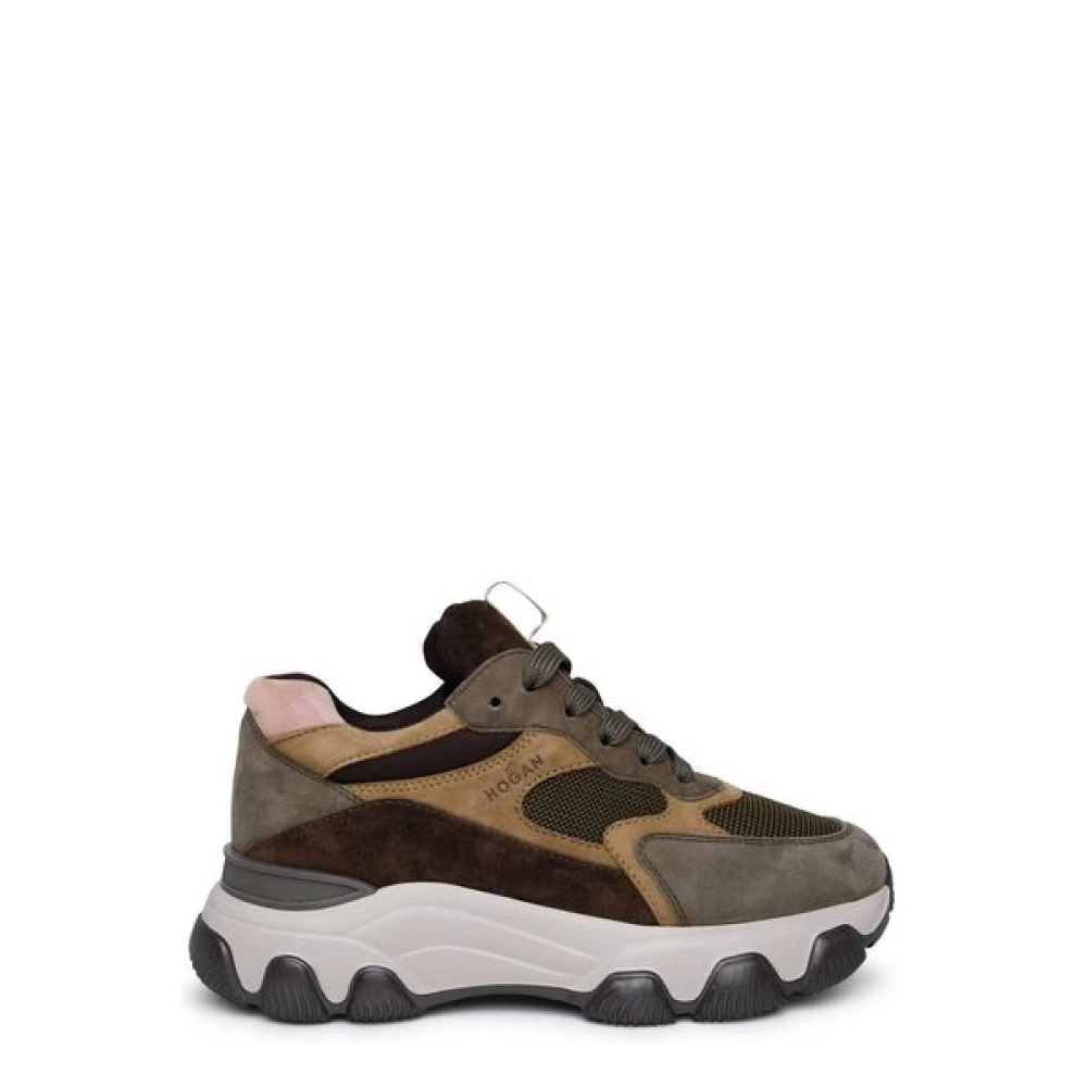 Hogan Hyperactive Veterschoenen Brown Dames