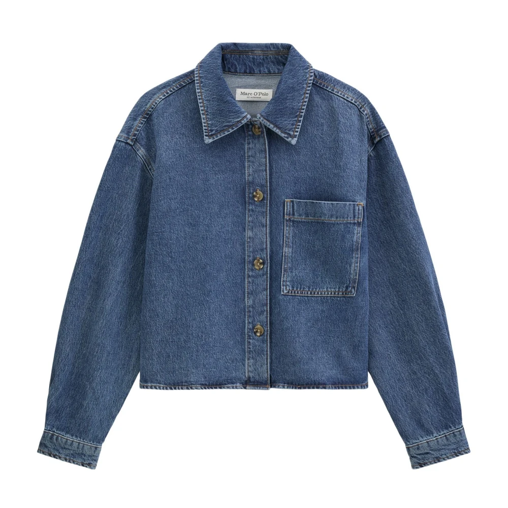 Marc O'polo Donna Blu Camicette M, New,