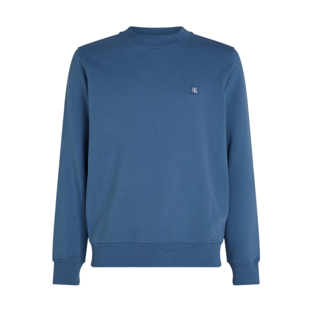 Calvin Klein Stijlvolle Sweatshirt voor Mannen Blue Heren