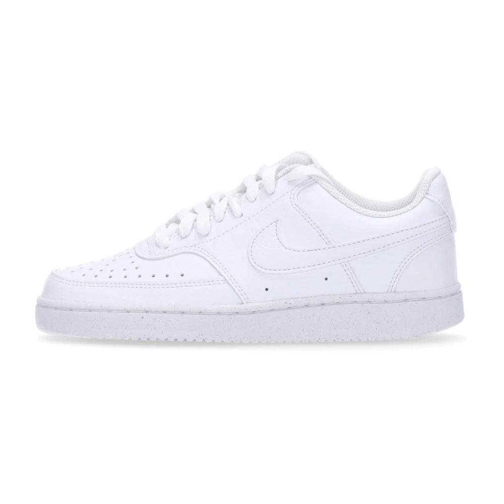 Nike Women's White Skateboarding, 3 Uk, Low Court Vision Sneaker