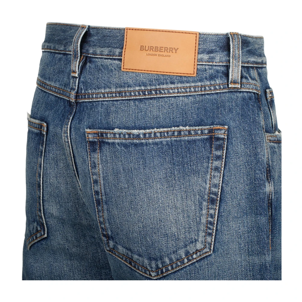 Burberry Stijlvolle Spijkerbroek Blue Heren