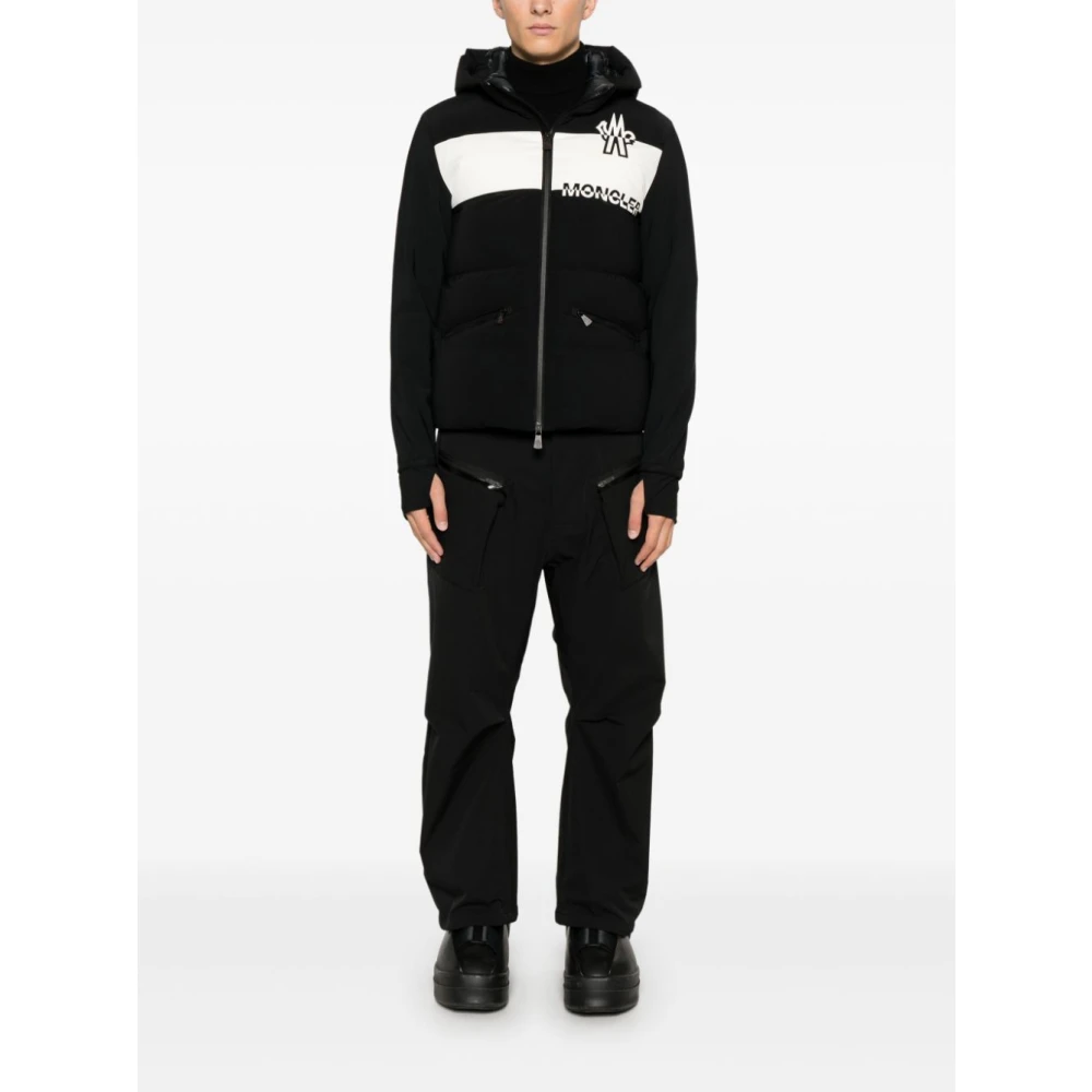 Moncler Beige Parka Winterjas Black Heren