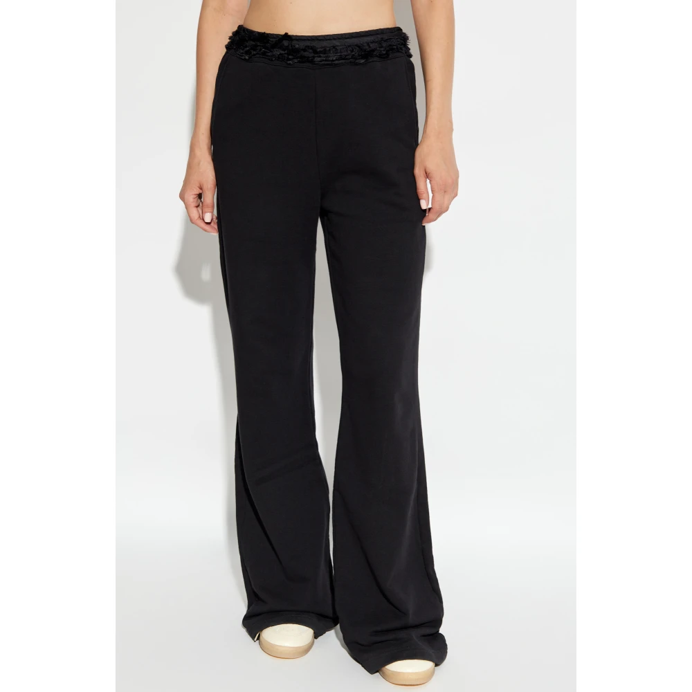MM6 Maison Margiela Sweatpants Black Dames
