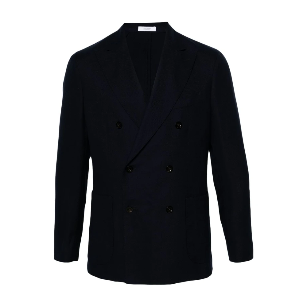 Boglioli Double-breasted Blazer Blue Heren