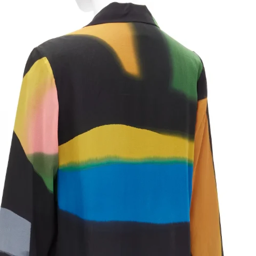 Issey Miyake Pre-owned Silk tops Multicolor Dames