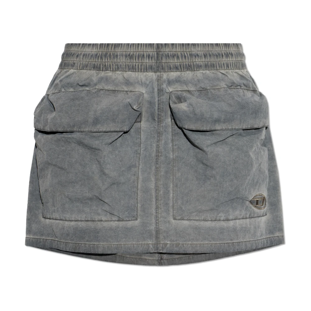Diesel Donna Grigio Gonne, 3XS, New,