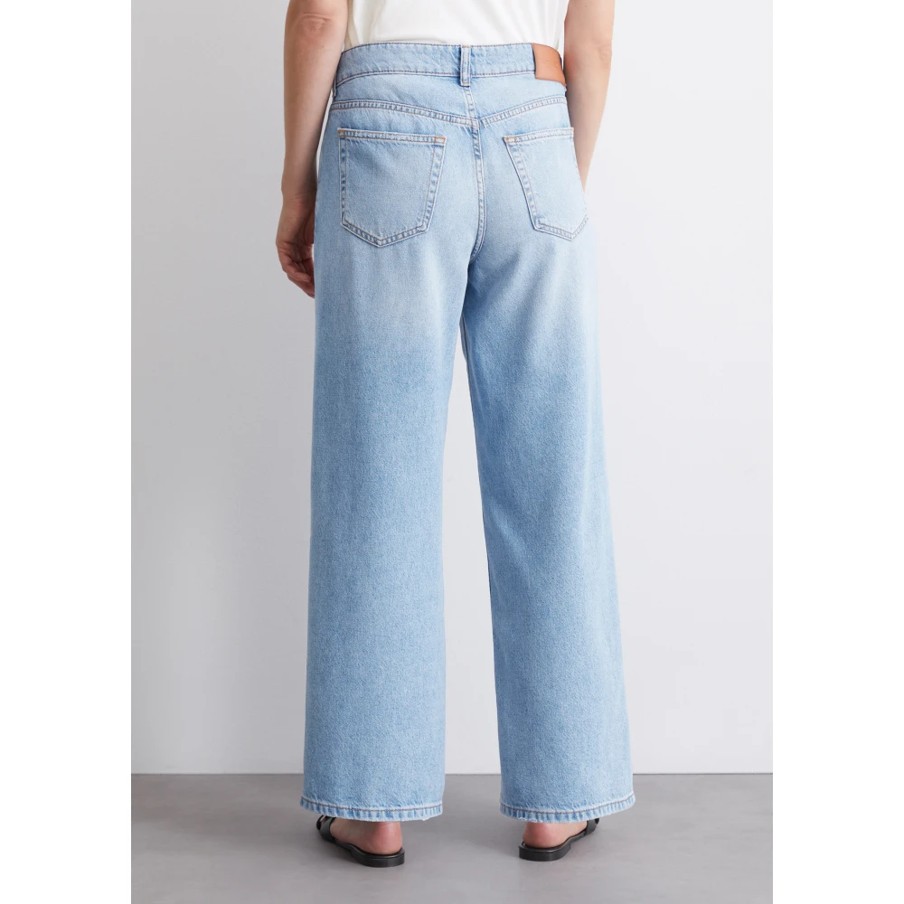 Marc O'Polo Wijde jeans Blue Dames