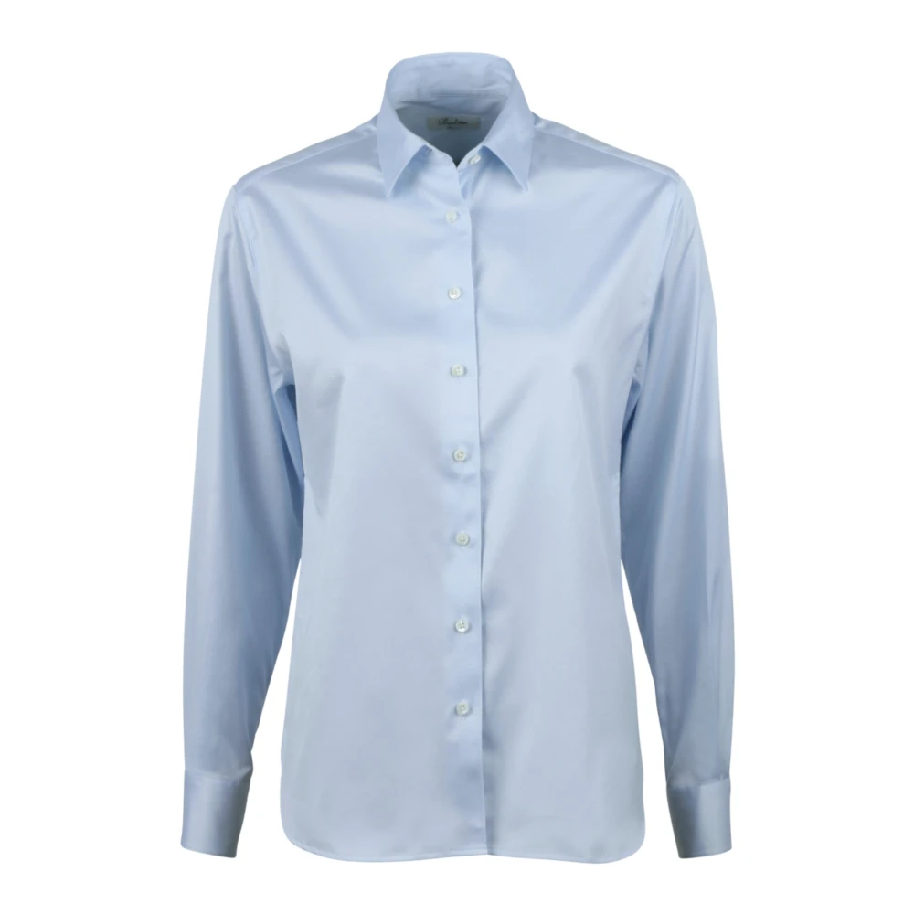 Stenströms Blauw Katoenen Overhemd Klassieke Stijl Blue Dames