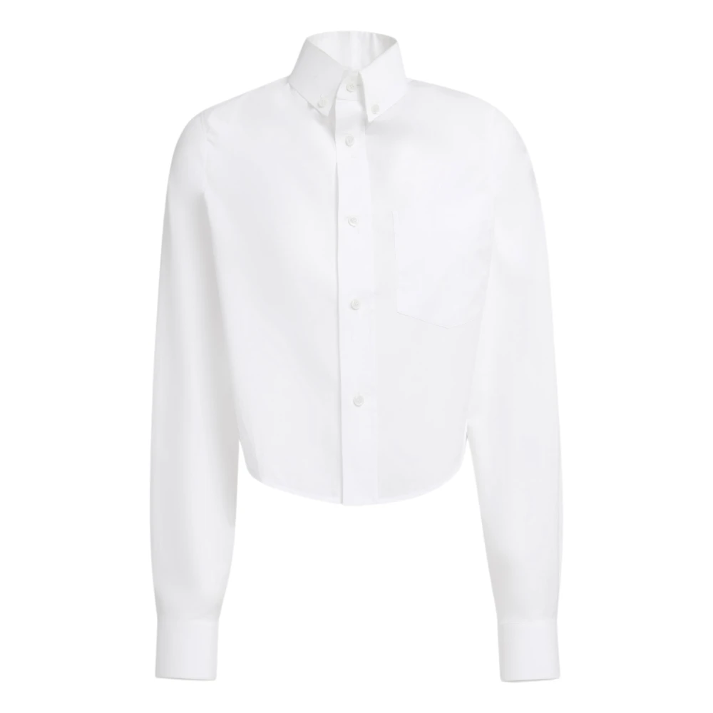 Marni poplin cropped shirt White Dames