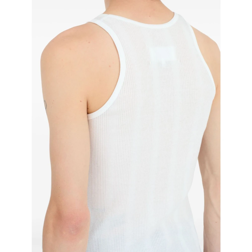 Maison Margiela Beige Top met Stijl Beige Heren
