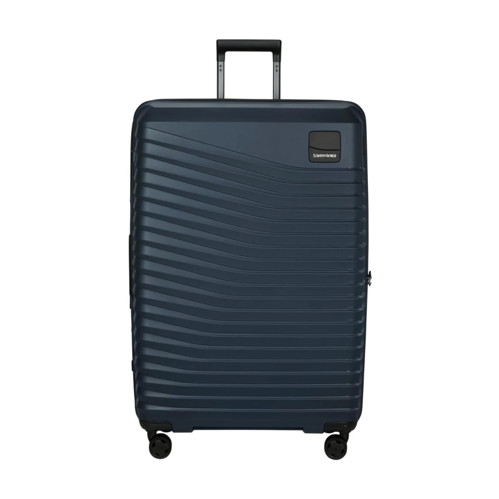 Samsonite Uitbreidbare Trolley Intuo Lichtgewicht en Krasbestendig Blue Unisex