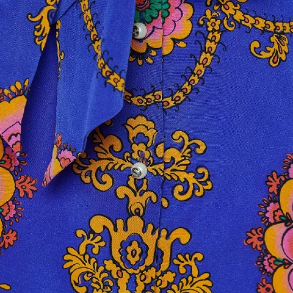 Gucci Vintage Pre-owned Silk tops Multicolor Dames