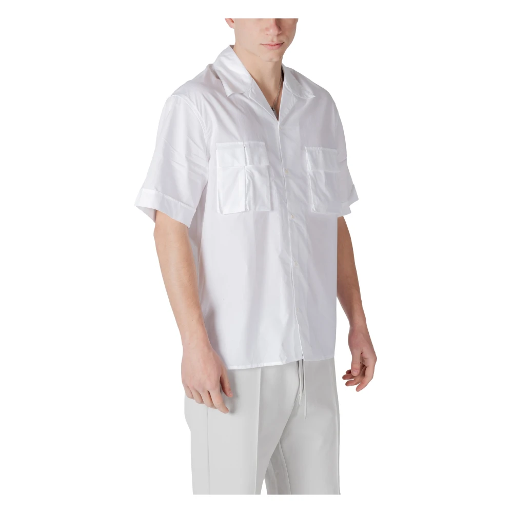 Antony Morato Korte mouwen shirt collectie in katoen Black Heren