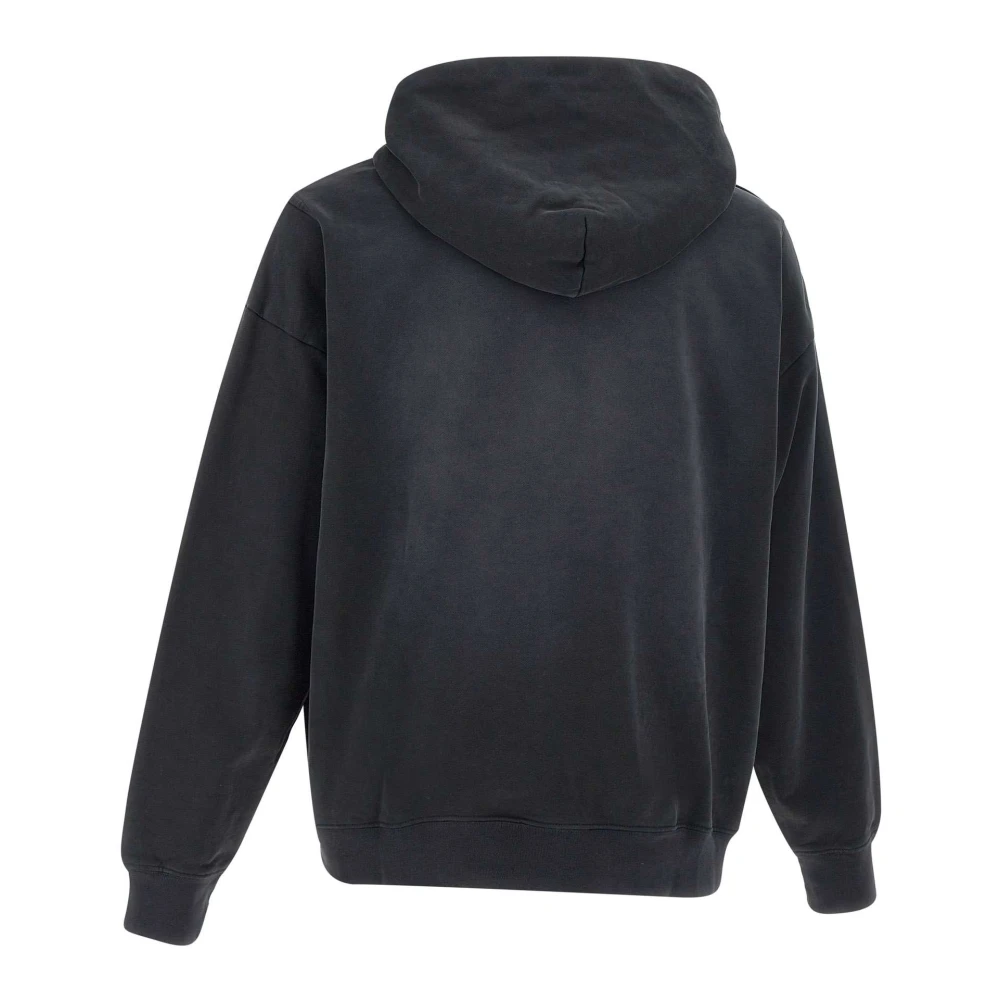Purple Brand Terry Po Zwarte Sweatshirt Black Heren