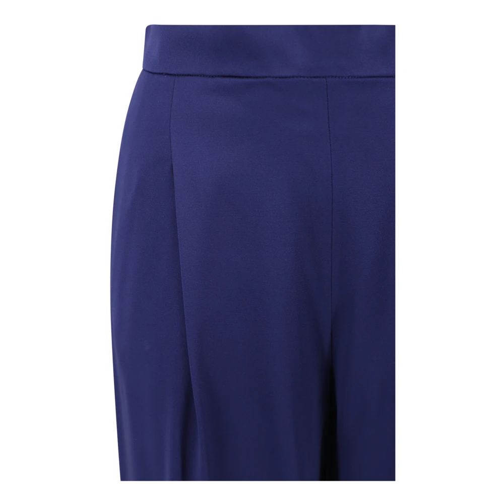 Max Mara Studio Blauwe Broek voor Vrouwen Blue Dames