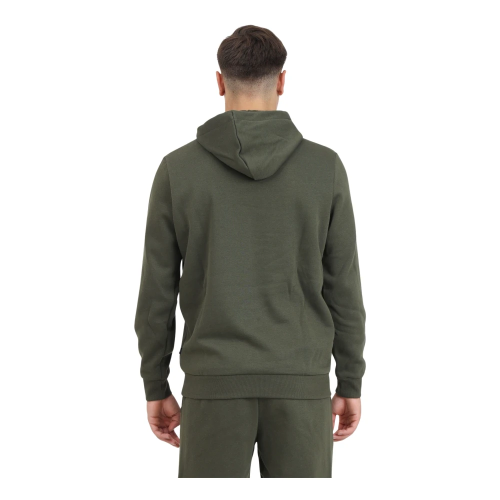 Puma Groene hoodie Essentials+ Two-Tone Big Logo Green Heren