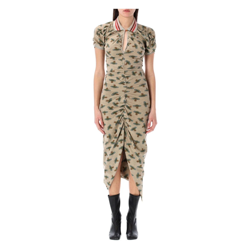 Vivienne Westwood Zand Overdyed Pulling Jurk Multicolor Dames