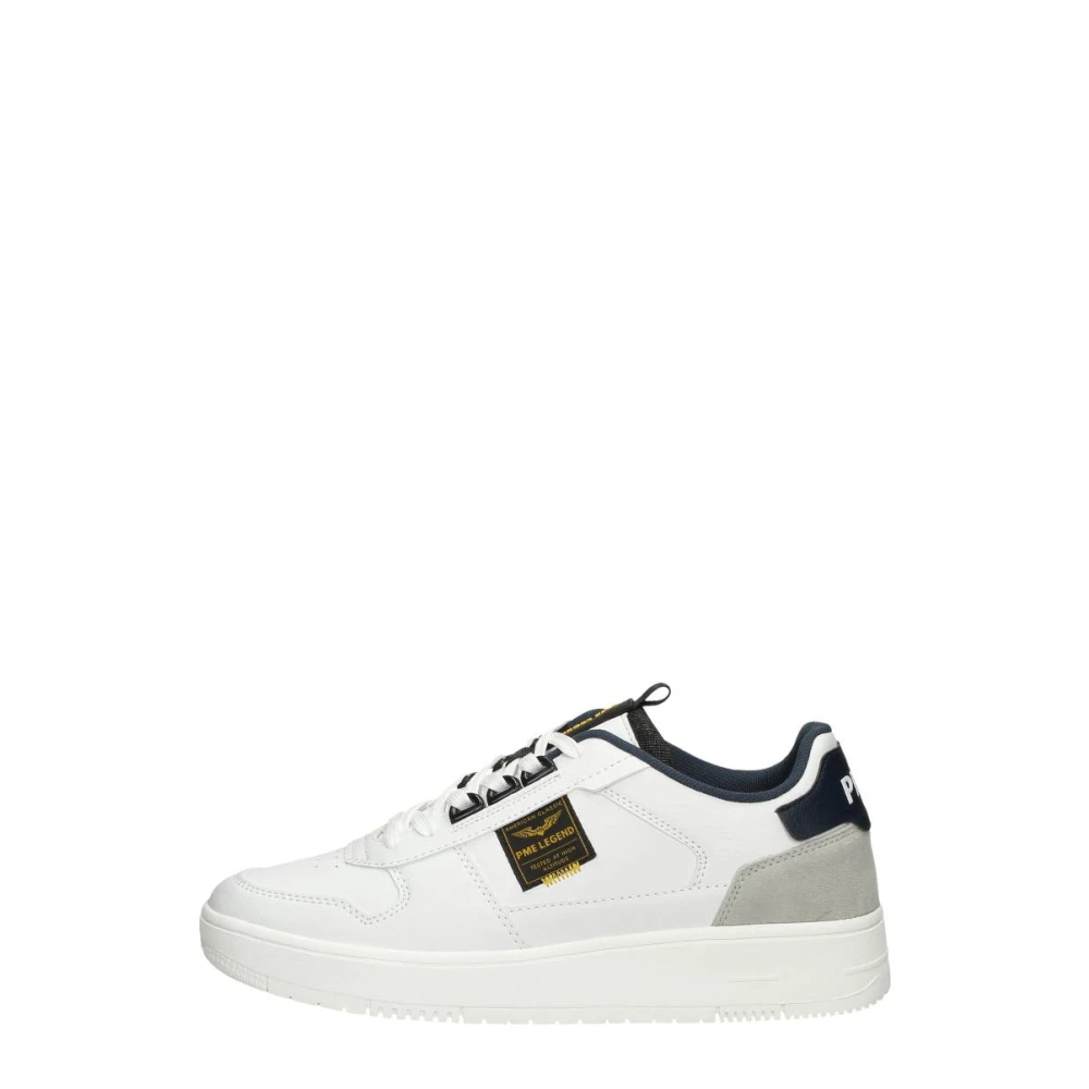 PME Legend Gobbler Veterschoenen Laag Heren Schoenen Wit