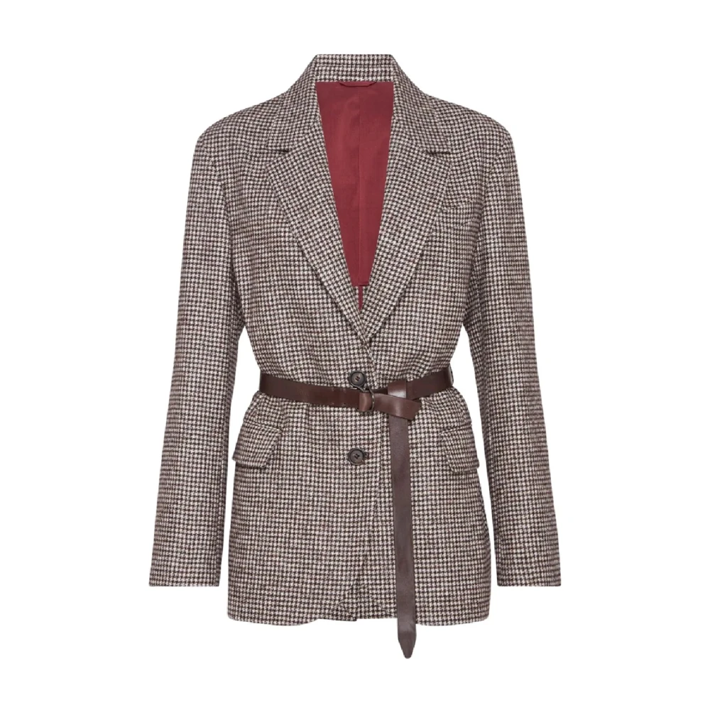 Jackets > Blazers - - Brunello Cucinelli - Modalova