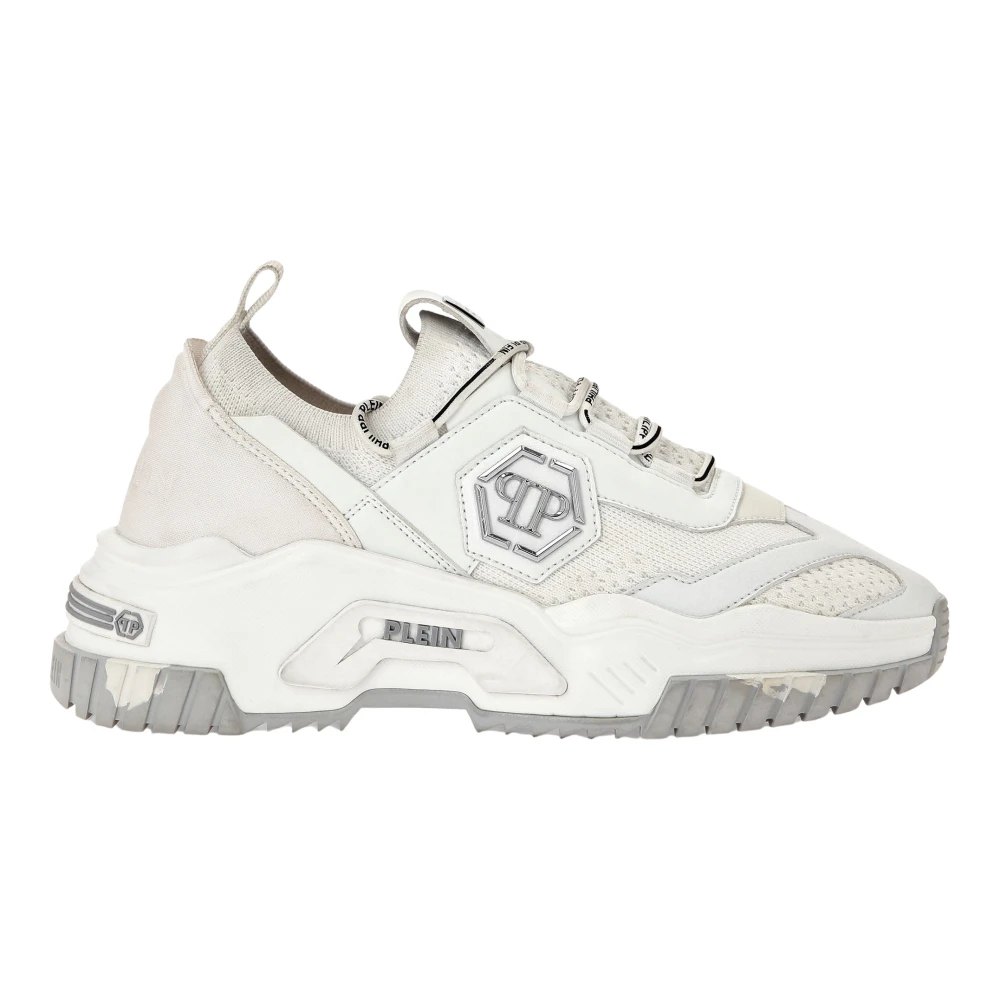 Philipp Plein Predator Sneakers unisex Schoenen Wit