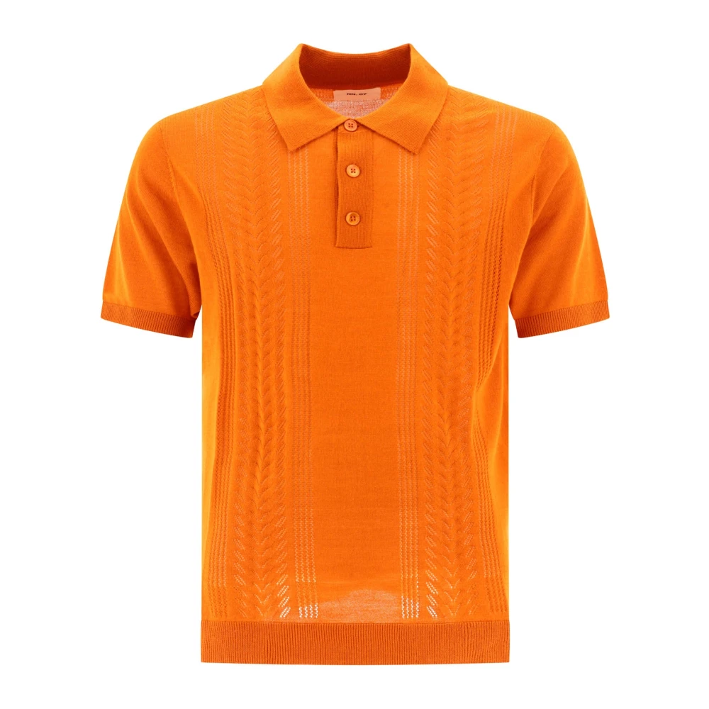 Nn07 Polo Shirts Orange Heren