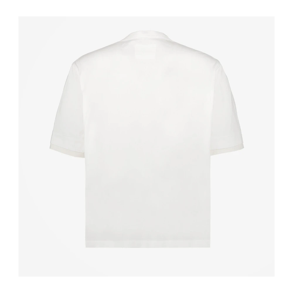 Sacai Zak T-shirt van Katoen White Heren