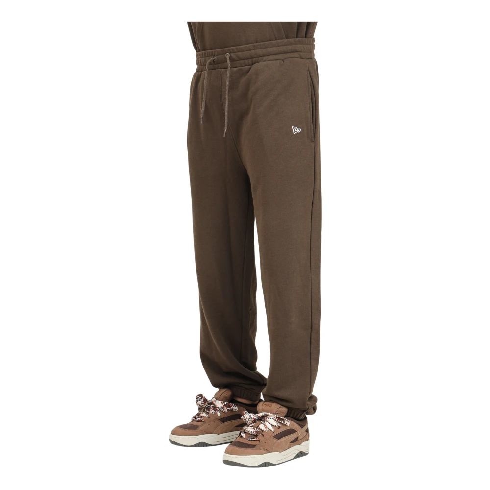 New era Bruine Sportieve Joggers Essential Style Brown Heren