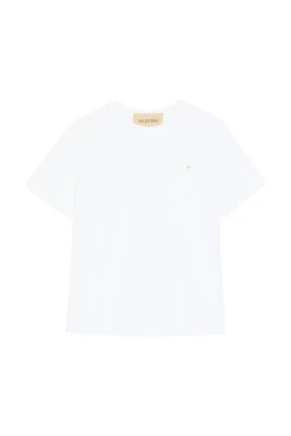 T-shirt i bomull med VLogo