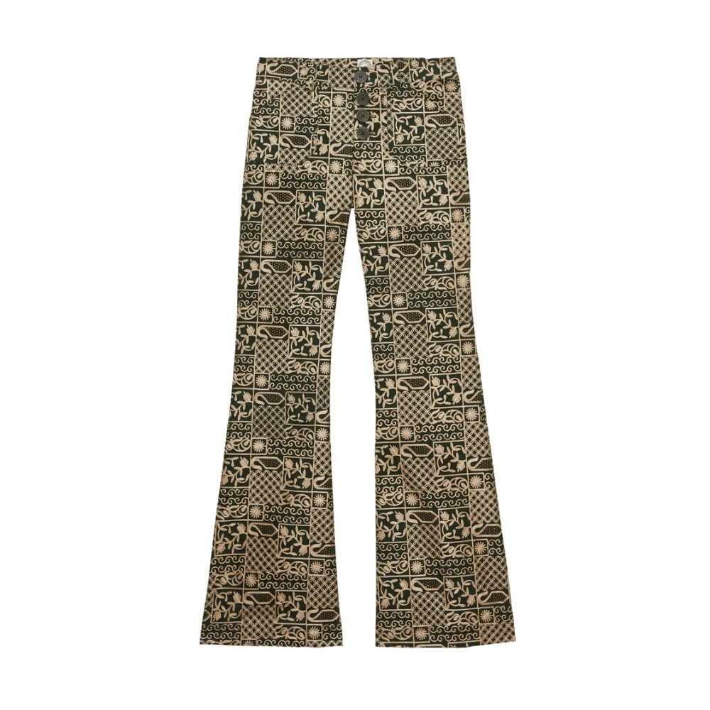 Ines De La Fressange Paris Charlotte Pant Green Dames