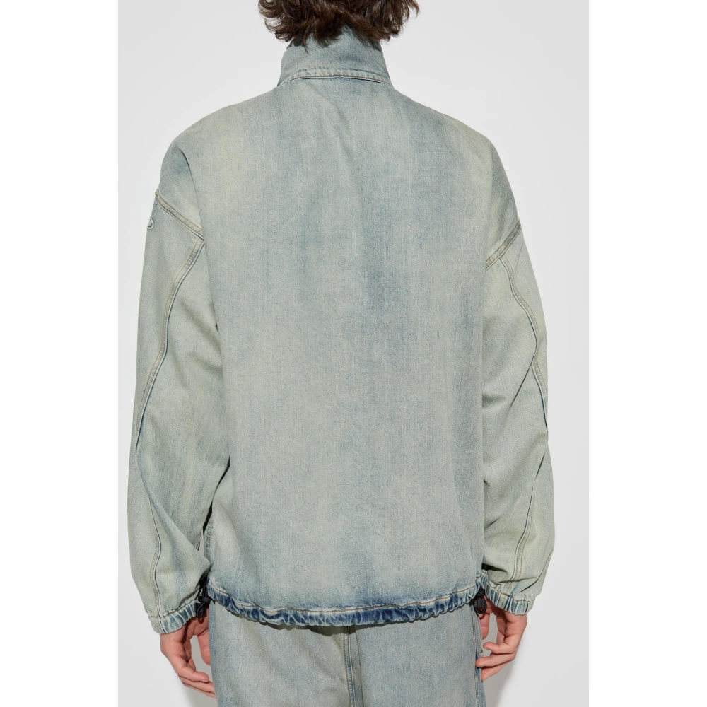 Diesel Denim sweatshirt D-Flow-S1 Blue Unisex