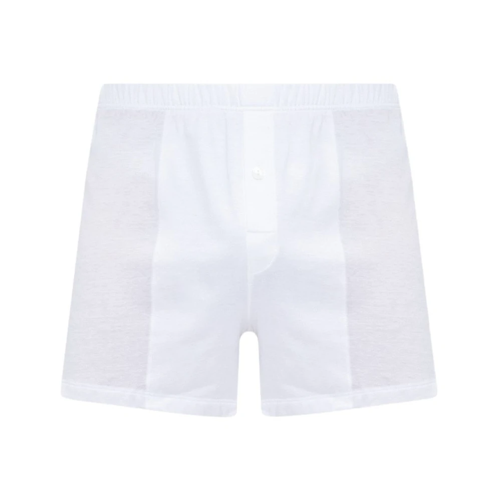 Hanro Hombre Blanco - Boxers De Algodón - Underwear - 2XL