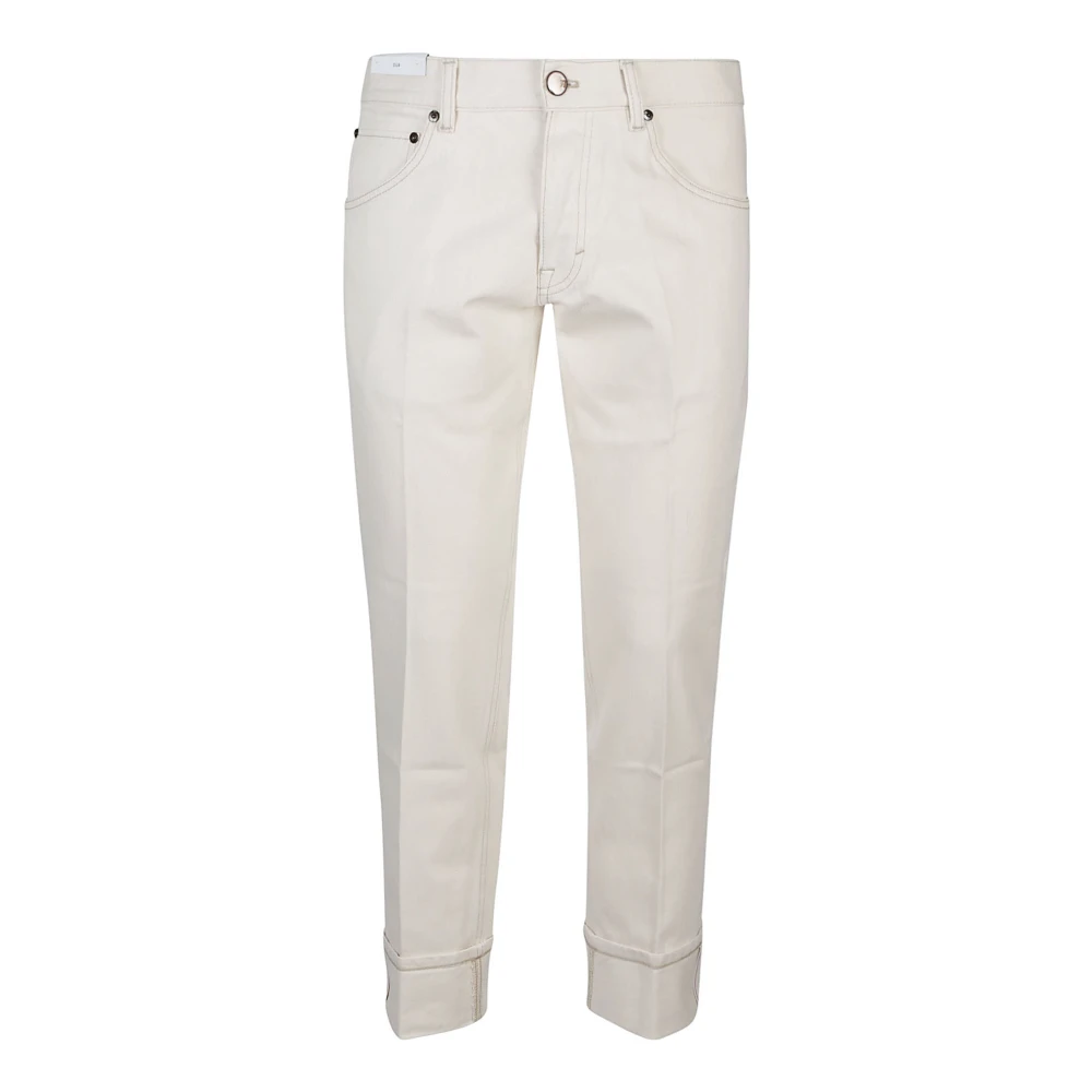 PT Torino Witte Dub Jeans White Heren