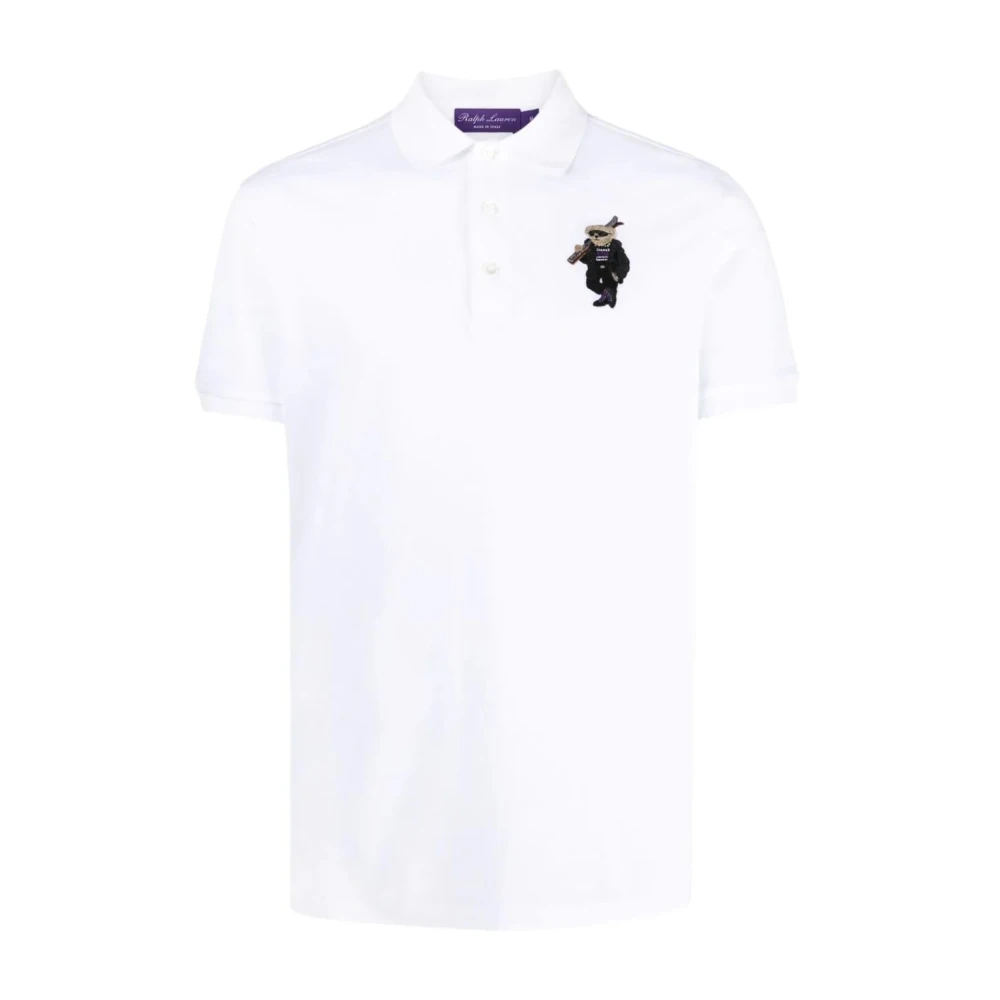 Ralph Lauren Witte Casual Polo Shirt Mannen White Heren