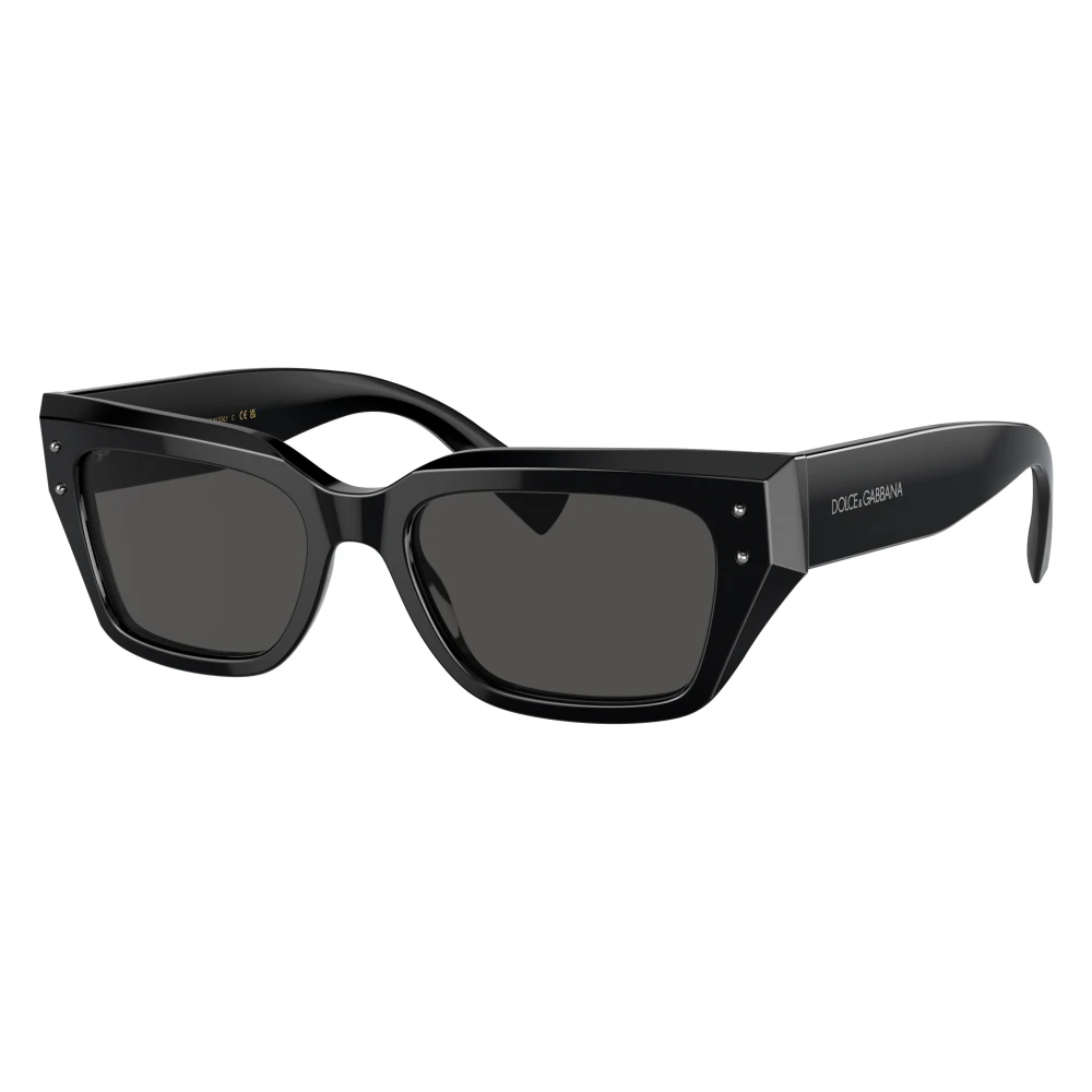 Dolce & Gabbana Unisex Black Sunglasses, 52 Mm, Cat-Eye Sunglasses