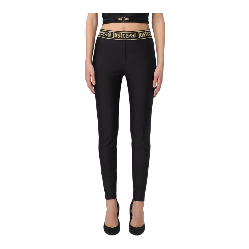 Just Cavalli Stijlvolle Leggings voor Vrouwen Black Dames