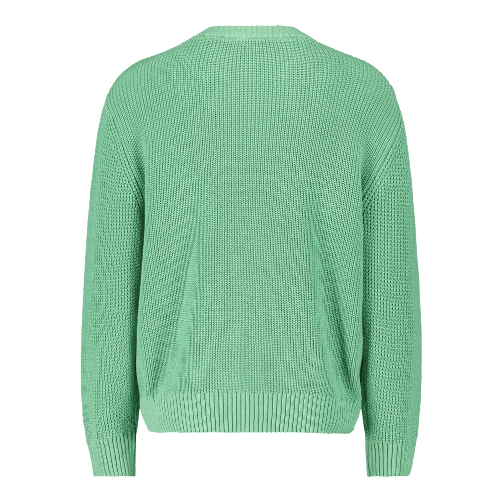 Betty & Co Klassieke Gebreide Trui Green Dames