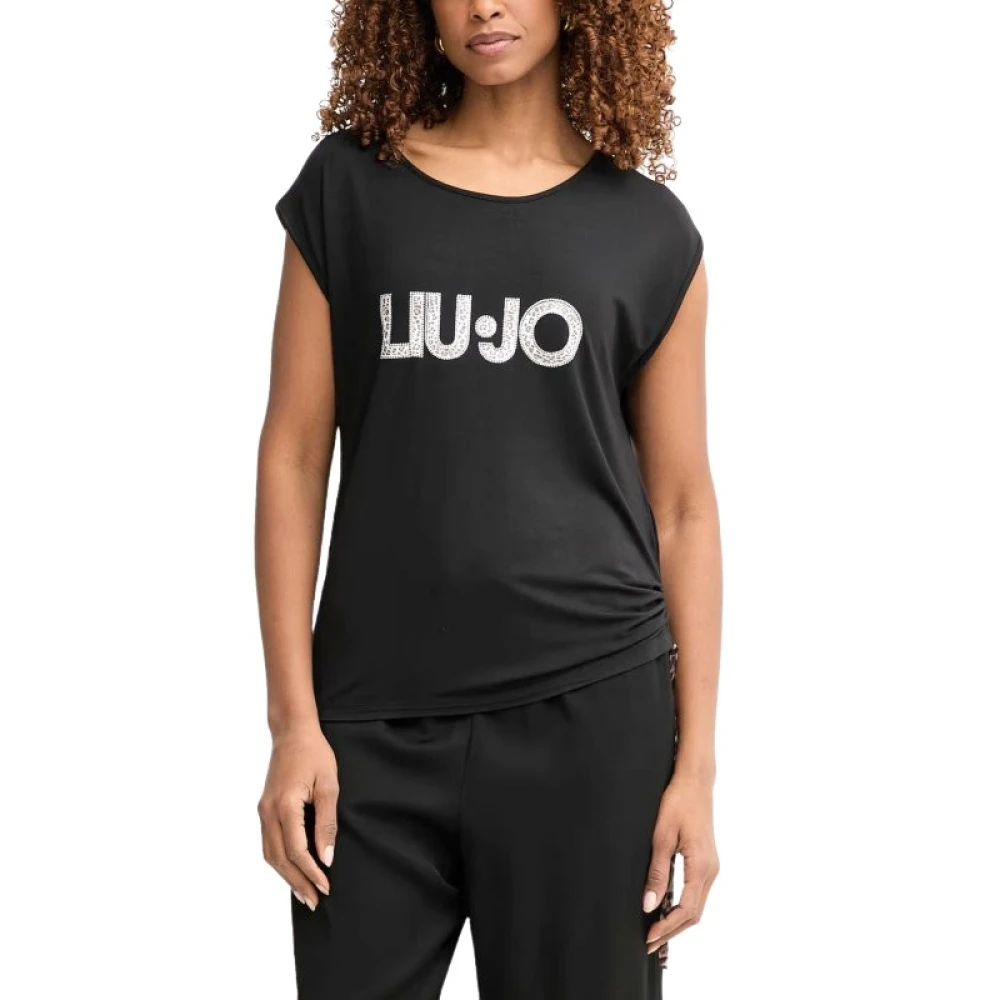 Liu Jo Donna Nero Top, M, New,
