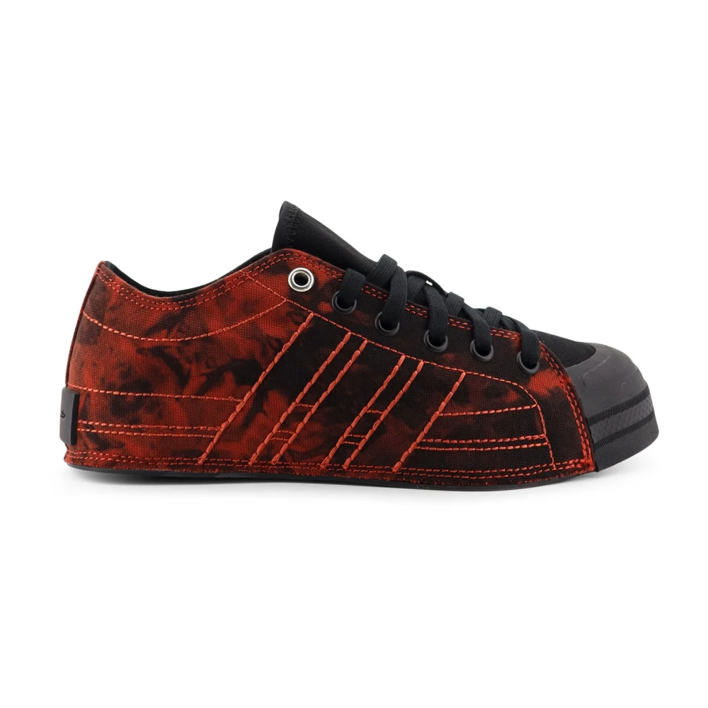 Y-3 Zwarte Sneakers met All-Over Print Dames Schoenen