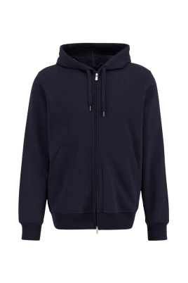 Cotton Zipped Hoodie